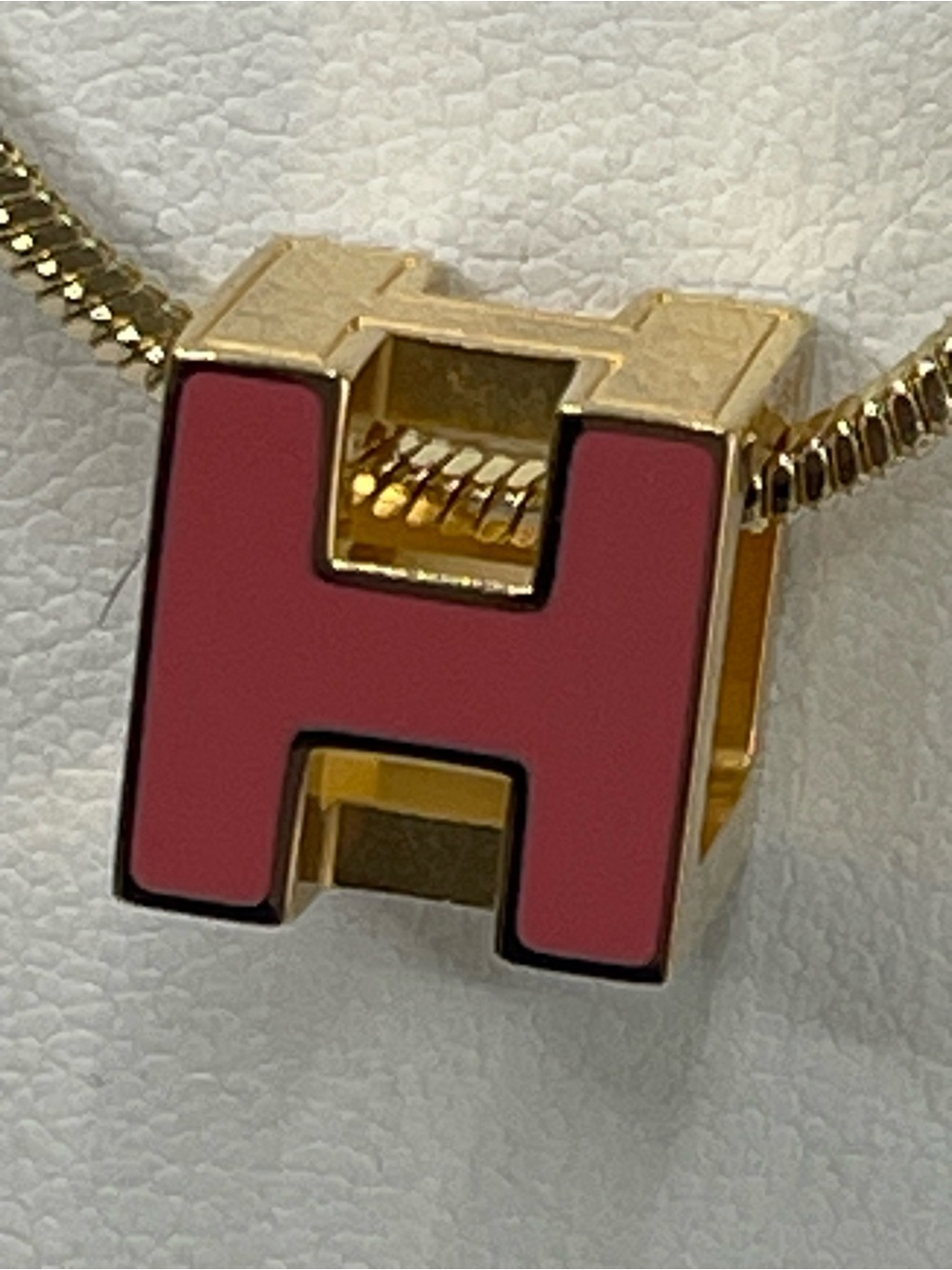 Hermès Mini Pop H pendant with unbranded chain - Picture 3 of 10